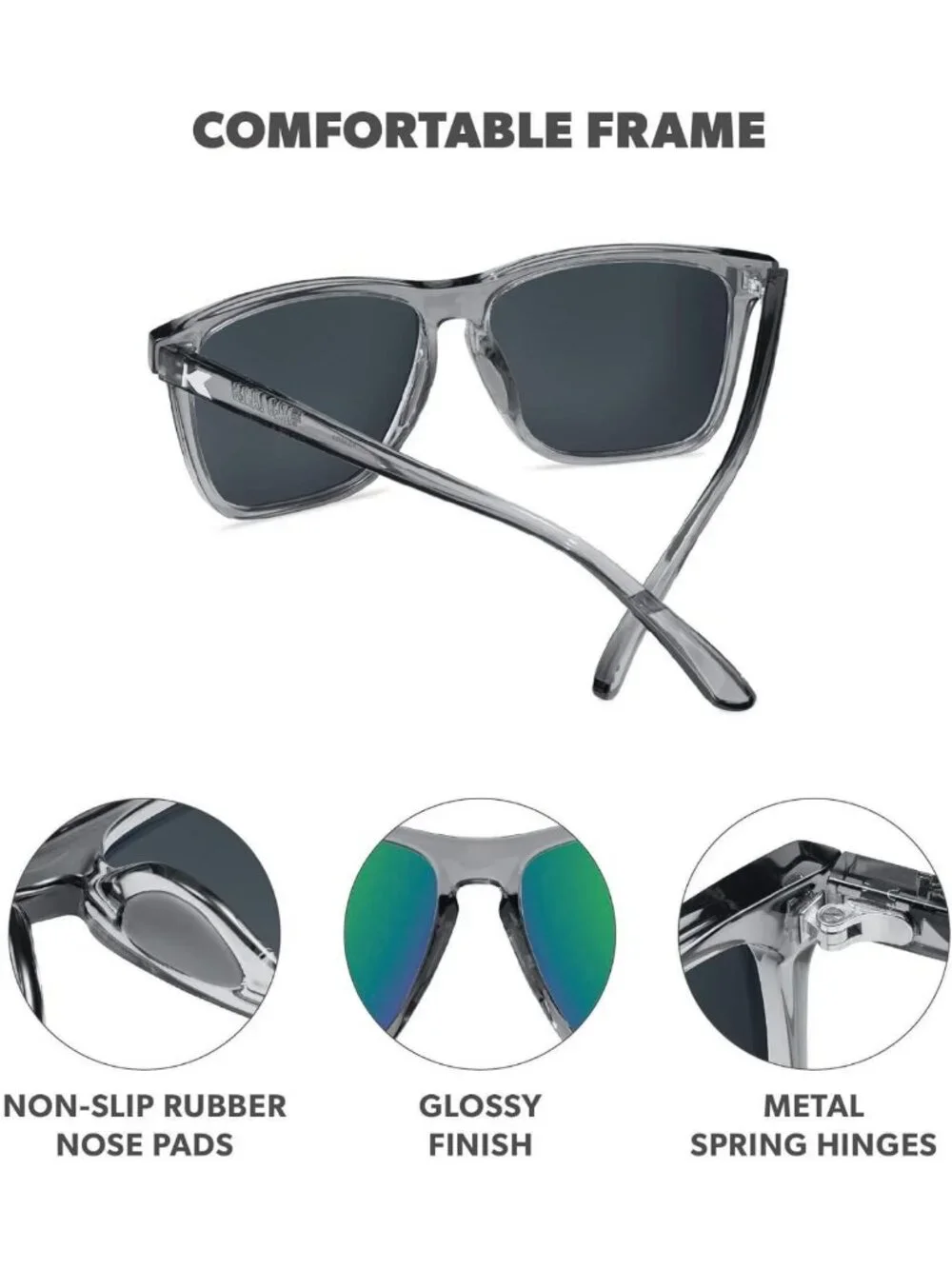 Stylish Square Polarized Sunglasses for Men & Women - UV400 Protection, Fashion